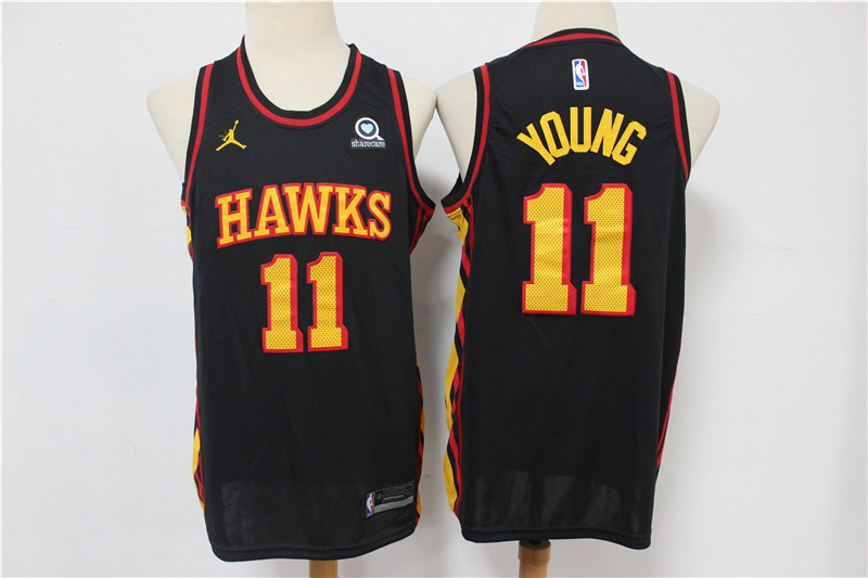 Men Atlanta Hawks #11 Young black New Nike NBA Jerseys 2->new york jets->NFL Jersey